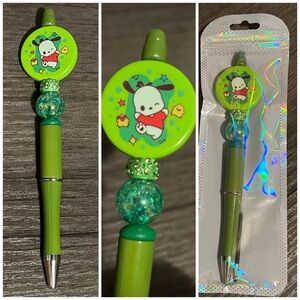 Pochacco beaded focal pen
